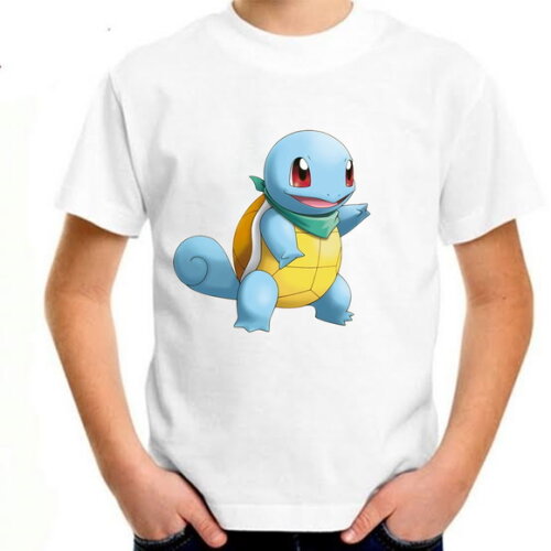 Camiseta Infantil Pokemon Squirtle