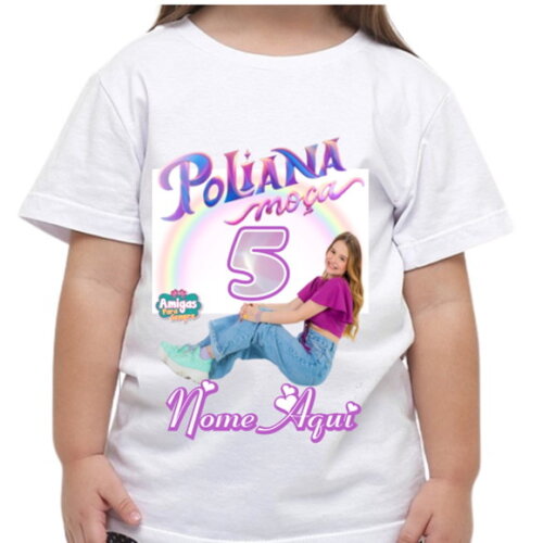 Camiseta Infantil Poliana Moça