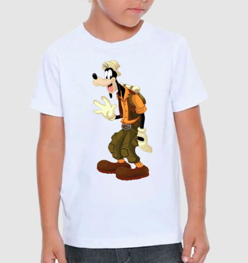 Camiseta Infantil Safari Pateta