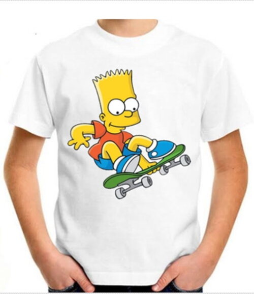 Camiseta Infantil Simpson