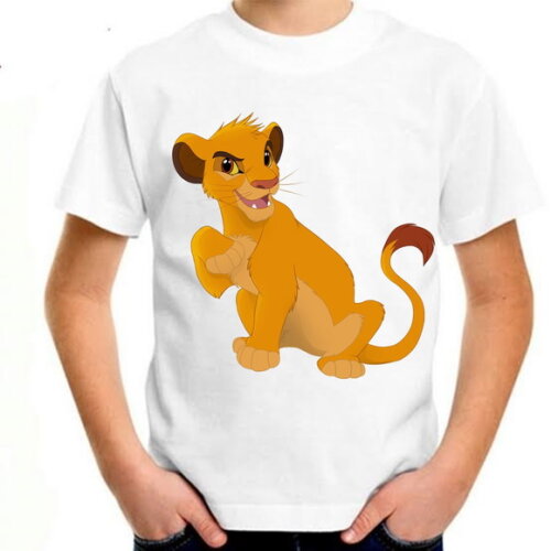 Camiseta Infantil Simba Rei Leão