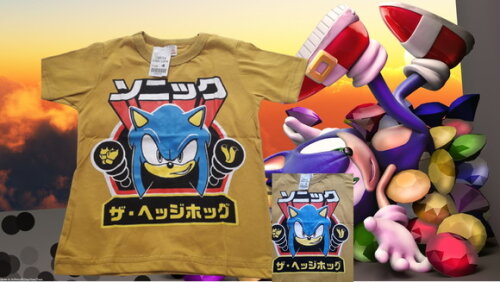 Camiseta Infantil Sonic