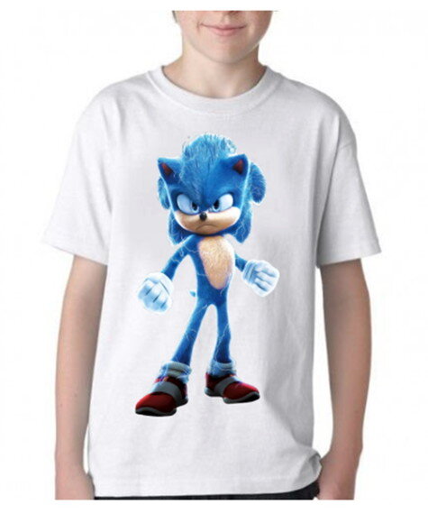 Camiseta Infantil Sonic