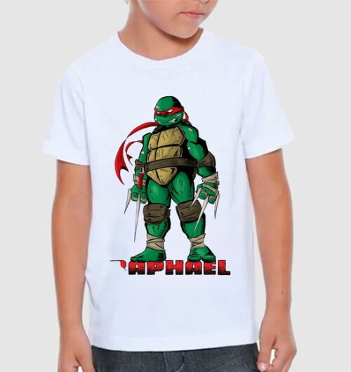 Camiseta Infantil Tartaruga Ninja Oferta