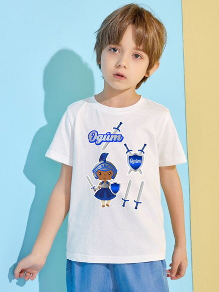 Camiseta Infantil Umbanda Ogum