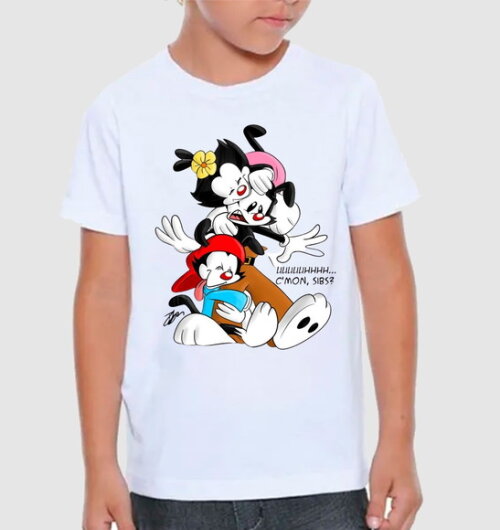 Camiseta Infantil Unissex Animaniacs