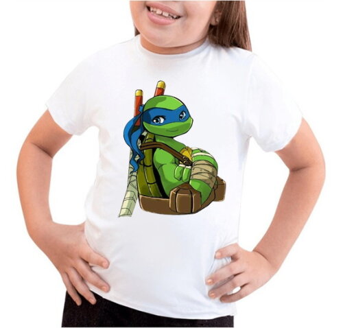 Camiseta Meninas Tartaruga Ninja