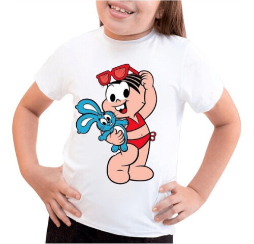 Camiseta Meninas Turma da Monica