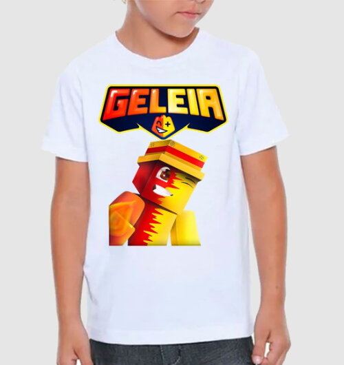 Camiseta Minecraft Geleia