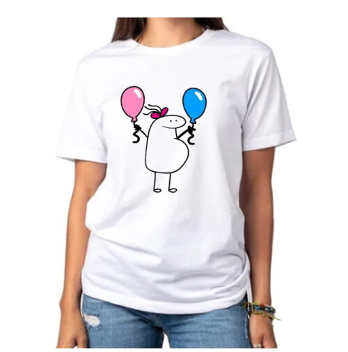 Camiseta para Cha Revelaçao para Mamaes