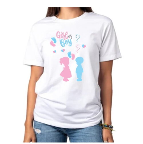 Camiseta para Chá Revelação