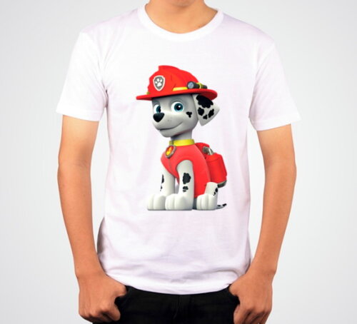 CAMISETA PARA CRIANÇA PATRULHA CANINA