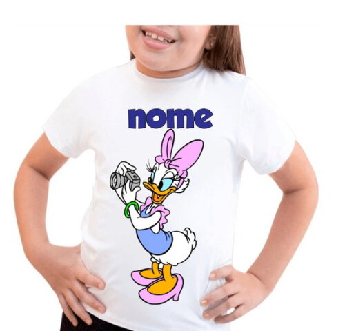 Camiseta para Criança Tema Margarida