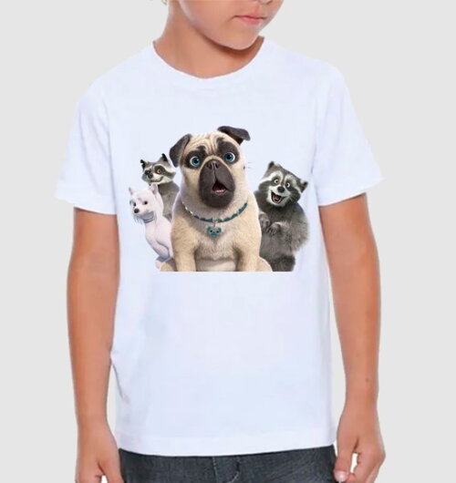 Camiseta para Criança Tema Mighty Mike