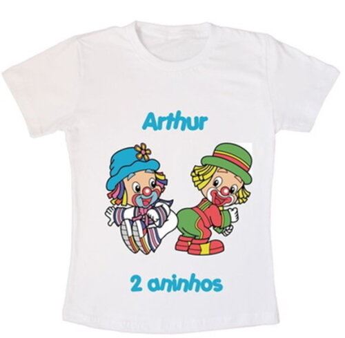 Camiseta Para Criança Tema Patati Patata