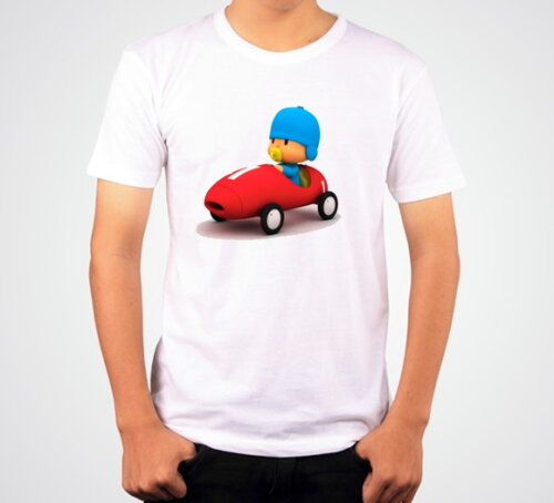 Camiseta Para Criança Tema Pocoyo