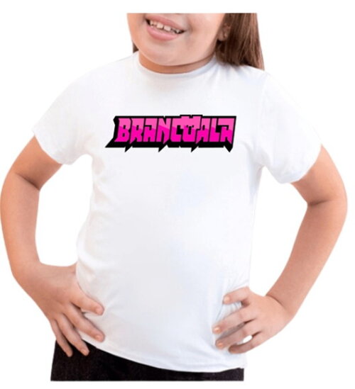 Camiseta para Meninas Brancoala