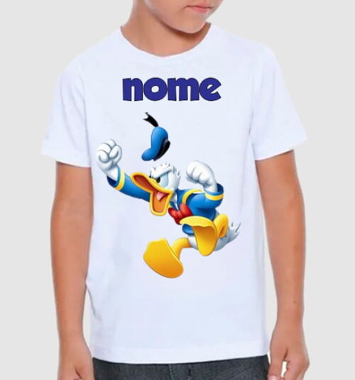 Camiseta para Menino Pato Donald