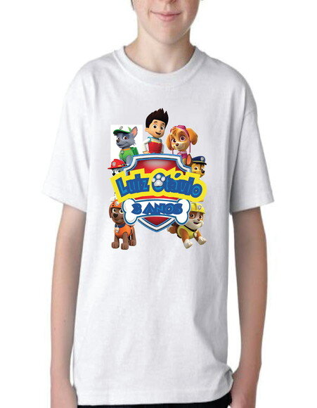 Camiseta Patrulha Canina