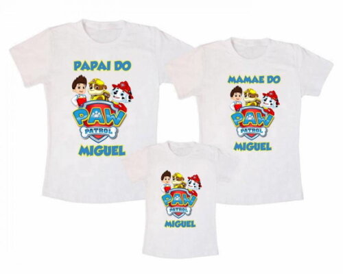 CAMISETA PATRULHA CANINA
