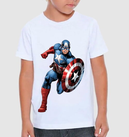 Camiseta Personalizada Capitao America