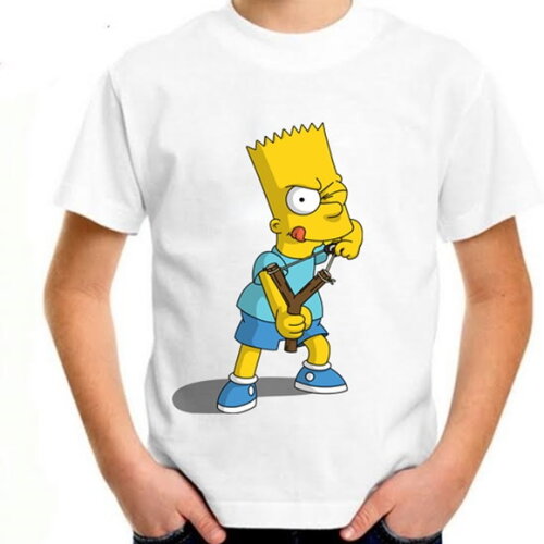 Camiseta Personalizada Infantil Simpson
