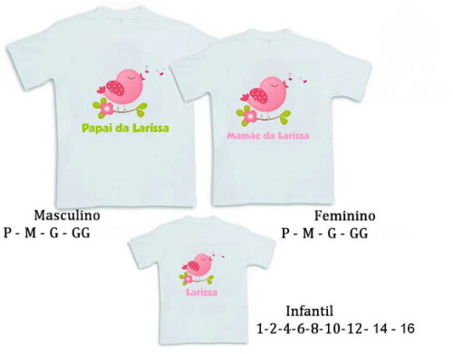 CAMISETA PERSONALIZADA JARDIM ENCATADO