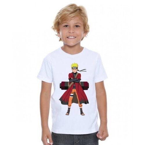 Camiseta Personalizada Naruto Colocamos Nome