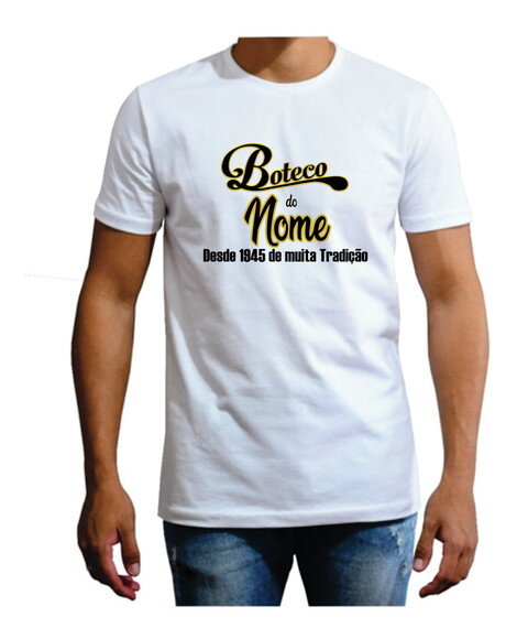 Camiseta Personalizada Para Boteco