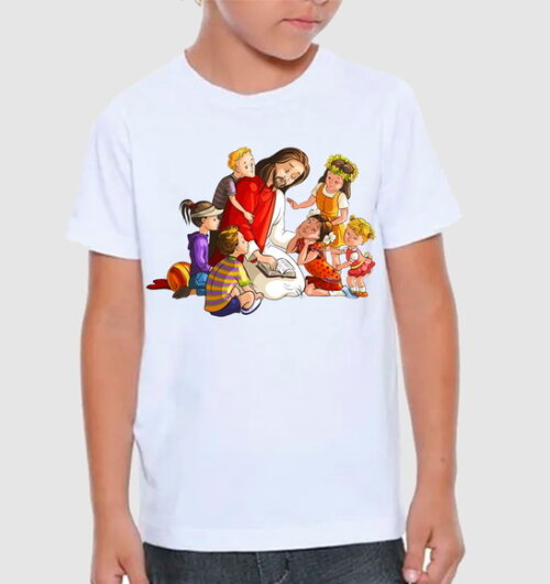 Camiseta Personalizada para Igreja Infantil