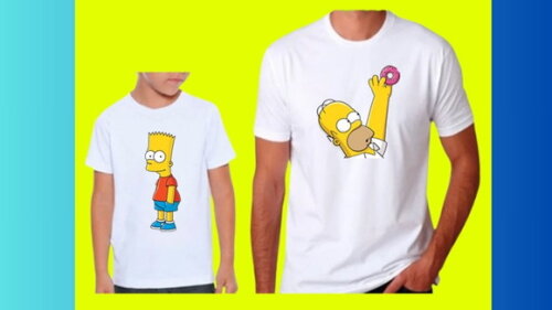 Camiseta Personalizada para Pai e Filho