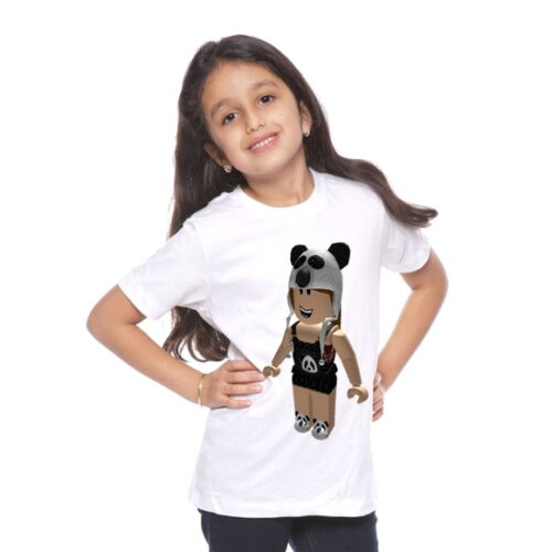 Camiseta Personalizada Roblox Para Meninas