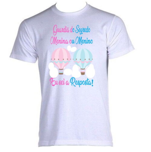 Camiseta Personalizada Tema Guardiã Do Segredo.