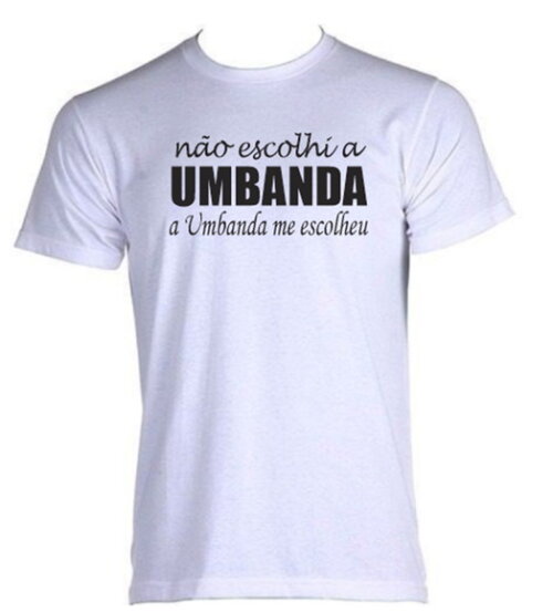 Camiseta Personalizada Umbanda