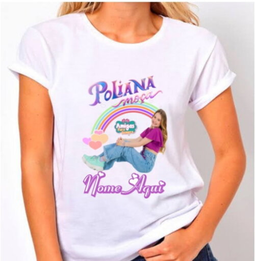 Camiseta Poliana Moça Lançamento