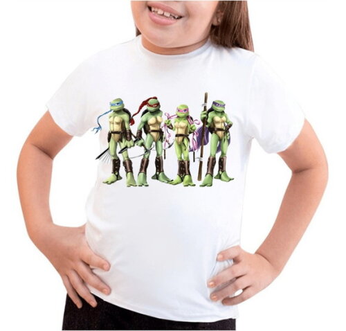Camiseta Tartaruga Ninja Meninas