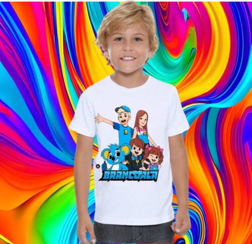 Camiseta Youtuber Brancoala e Familia
