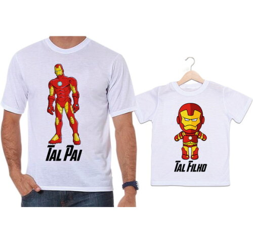 camisetas kit tal pai tal filho
