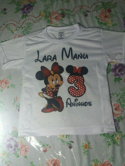 CAMISETAS PERSONALIZADAS MINIE