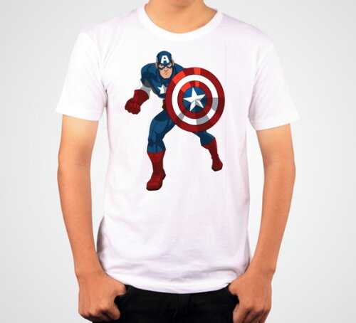 Capitão América Blusa Infantil