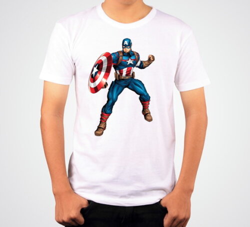 Capitão América Blusa Infantil