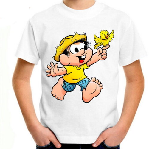 Kit 2 Camiseta Turma da Monica