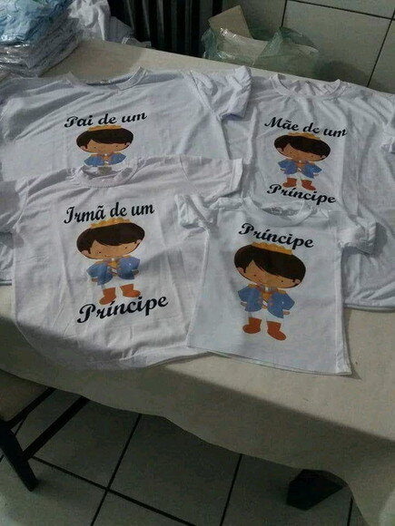 Kit 3 Camisetas Personalizadas Adulto