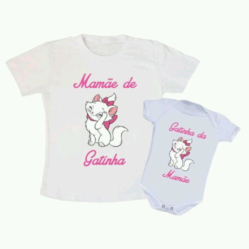 Kit camiseta e body