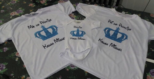 kit camisetas e body