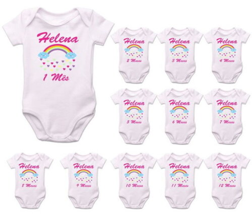 kit mesversario personalizado chuva de amor