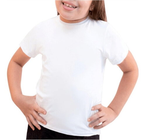 Lote com 10 Camiseta Branca para Sublimaçao