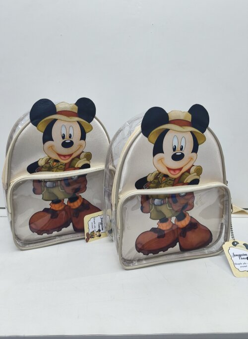 Mochila plástico 3 D com bolso personalizada