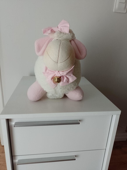 Luminária Ovelha Pé Rosa
