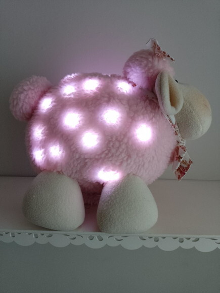 Luminária Ovelha Rosa